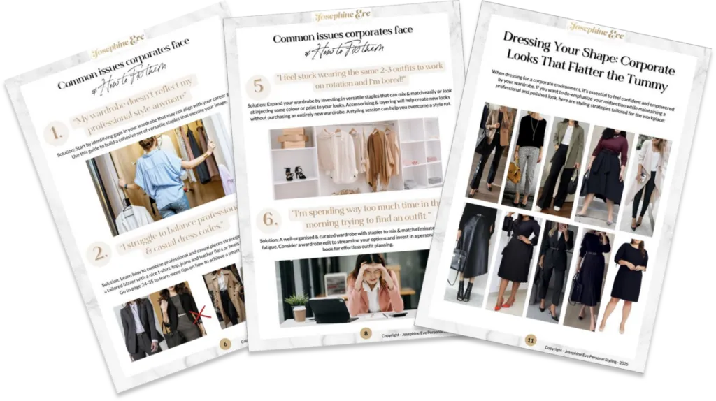Professional outfit combinations