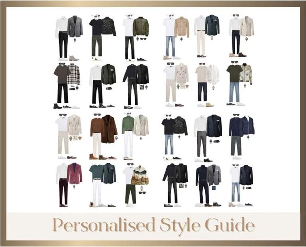 Men's personalised style guide